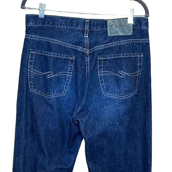Silver Jeans company vintage button fly jeans size 32 X 34 - Picture 5 of 16